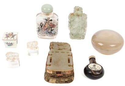 Group of Three Chinese Snuff Bottles