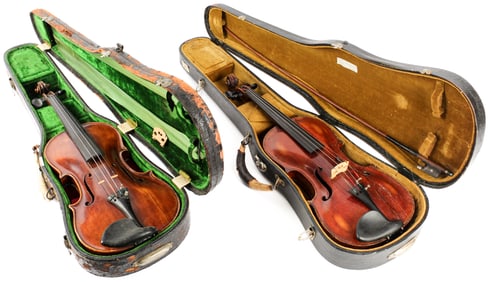 Friedrich August Glass II Violin after Antonius Stradivarius