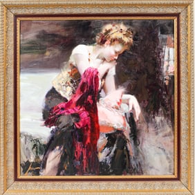 Pino Daeni (American/Italian, 1939-2010) Anticipation