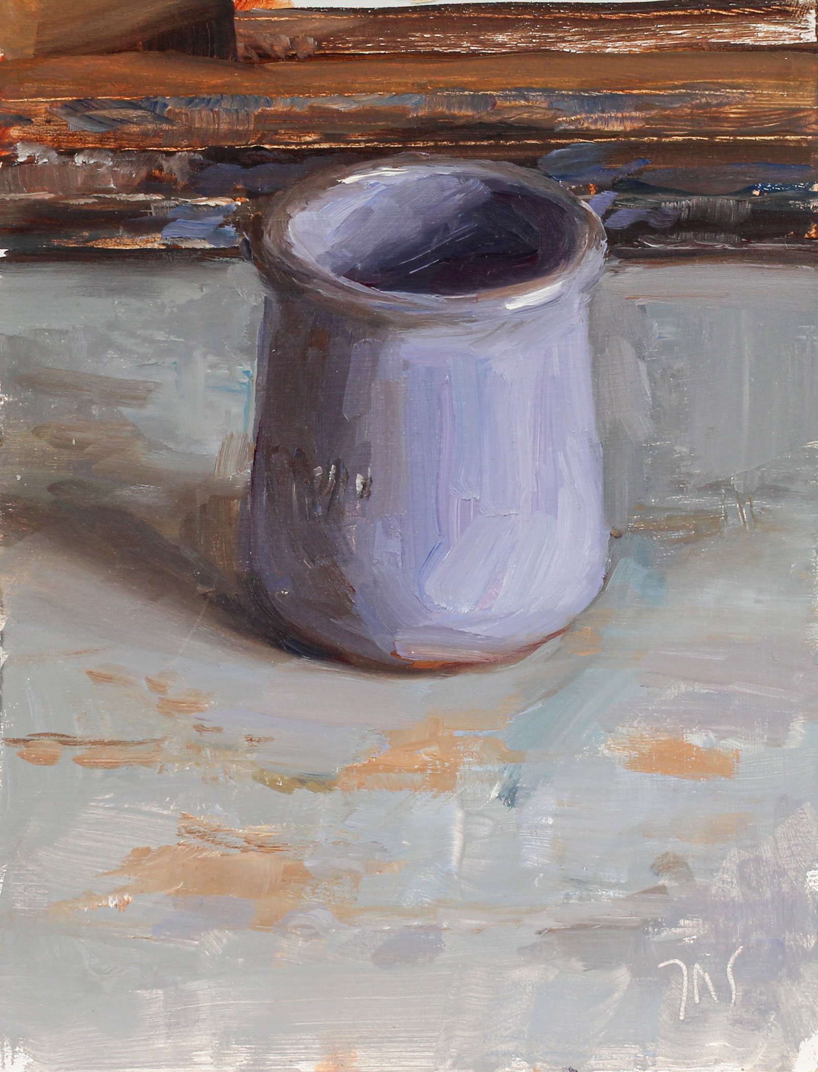 Julian Merrow-Smith (British, Contemporary) Still Life, Oil on Board Painting (1 of 4)