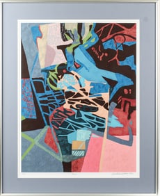 Roberto Burle Marx (Brazilian, 1909-1994) Cururu, Signed Serigraph
