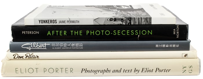 Signed Photography Books, Eliot Porter, Don Blair, Jaime Permuth