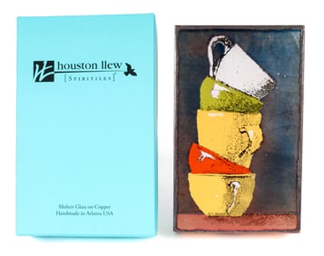 Houston Llew (American, Contemporary) Spiritile "Refill" #188