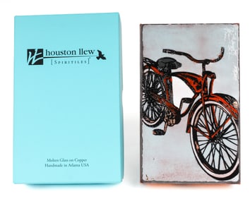 Houston Llew (American, Contemporary) Spiritile "Brilliant Ride" #33