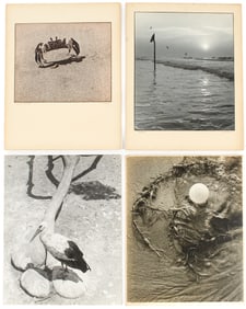 R.R. LaPelle (American, 20th Century) Beach Theme Silver Gelatin Print Photographs, "Guidon," "Light
