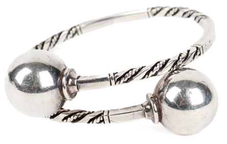 Georg Jensen Sterling Silver Bangle Bracelet