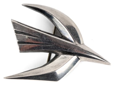 James Avery Sterling Silver Bird In Flight Brooch Pin