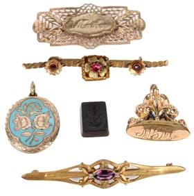 Group of Victorian Jewelry