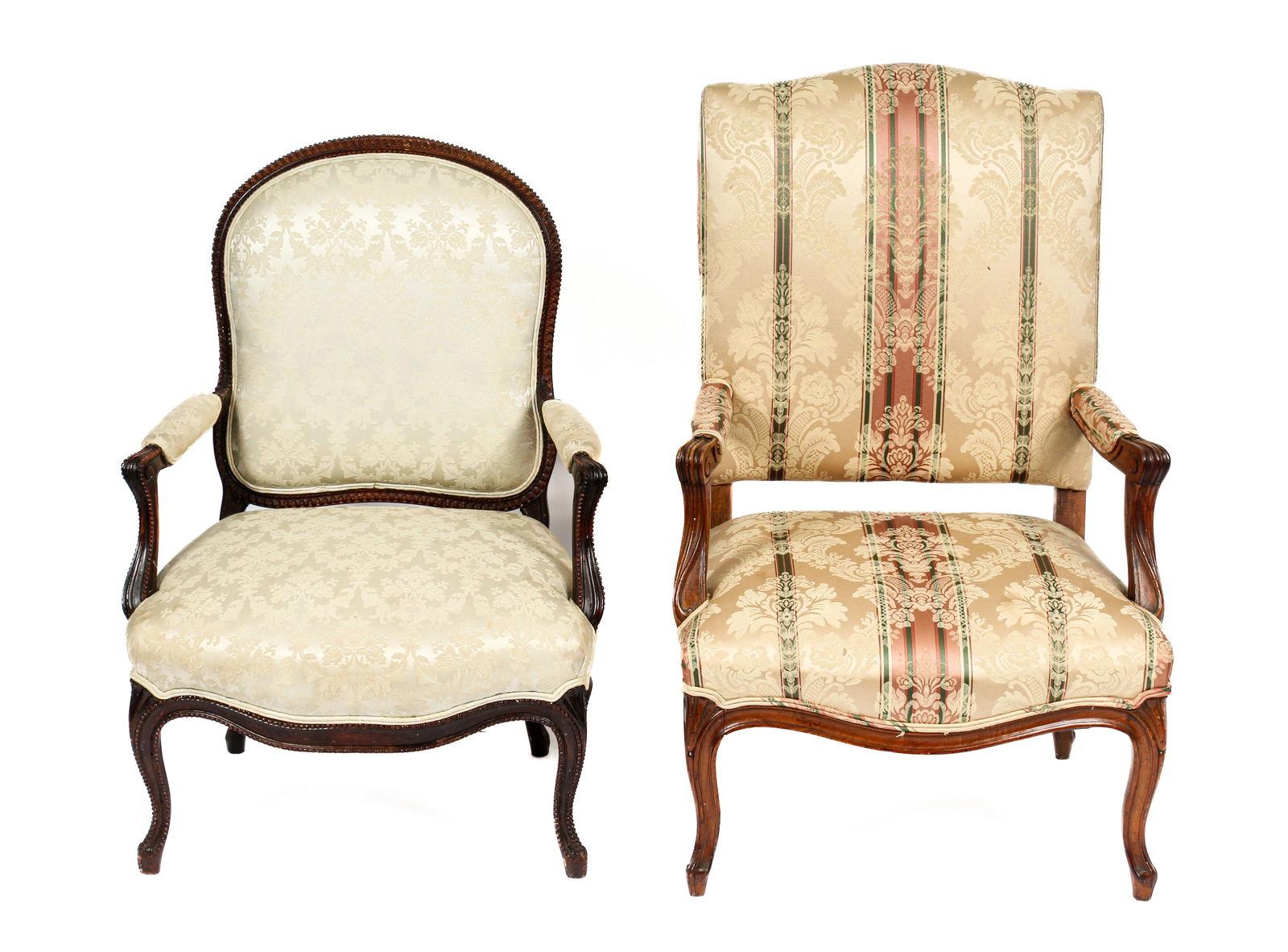 Two Victorian Upholstered Armchairs (1 of 12)