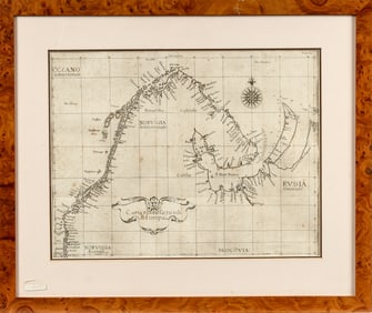Robert Dudley (English, 1574-1649) Map of Norway and Russia