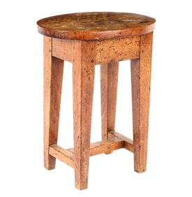 Antique Wooden Milking Stool