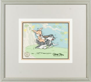 Bugs Bunny Bunnyback Bugs Chuck Jones Signed Cel