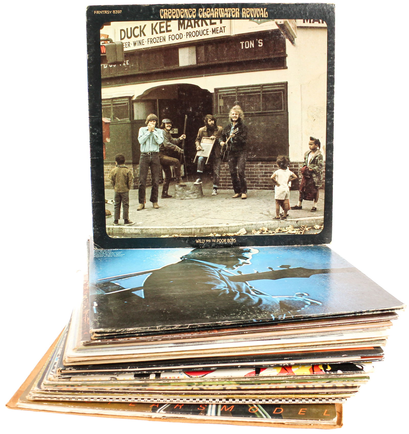 Twenty-Three Vintage Classic Rock Vinyl Records (1 of 9)