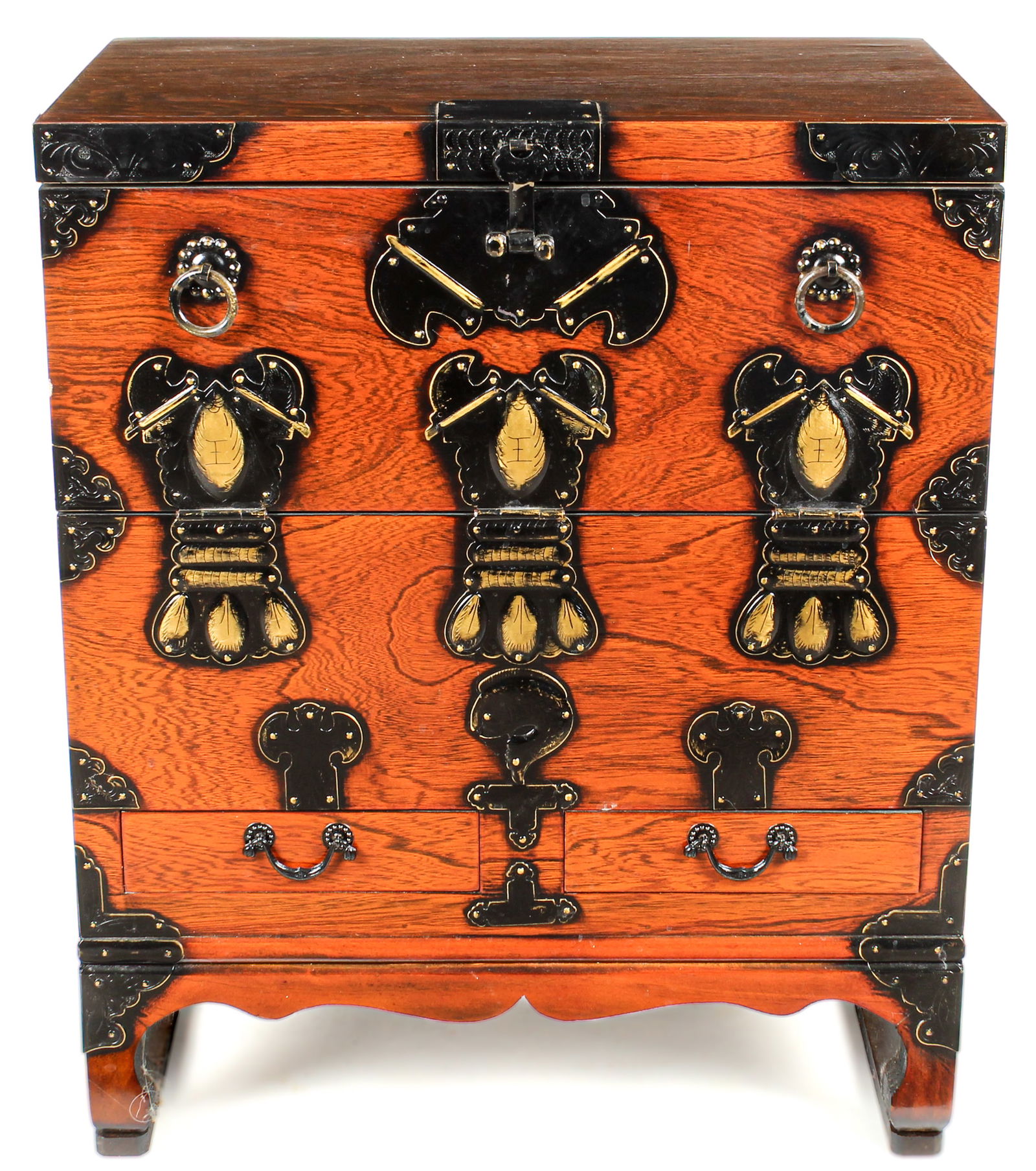 Contemporary Dasakorea Tansu-Style Side Table Chest (1 of 9)