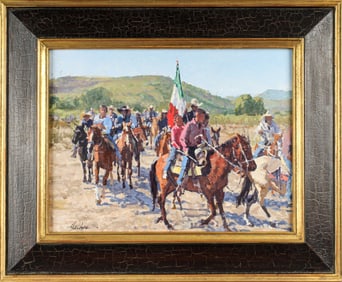 Frank Gardner (American, B. 1963) Almost to Terreros, Painting