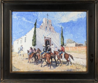 Frank Gardner (American, B. 1963) The Blessing, Painting