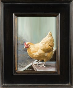 Genevieve Snyder (American, Contemporary) One Step at a Time, Painting