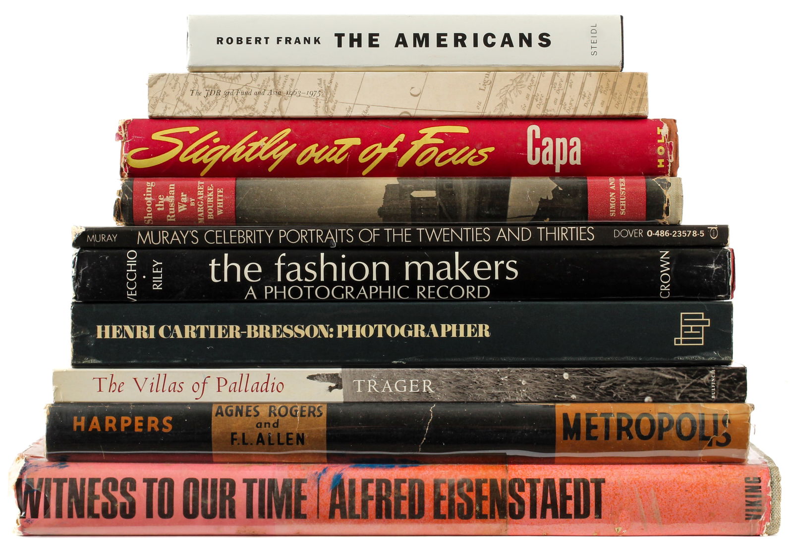 Ten Early to Mid 20th Century Subject Photography Books (1 of 8)