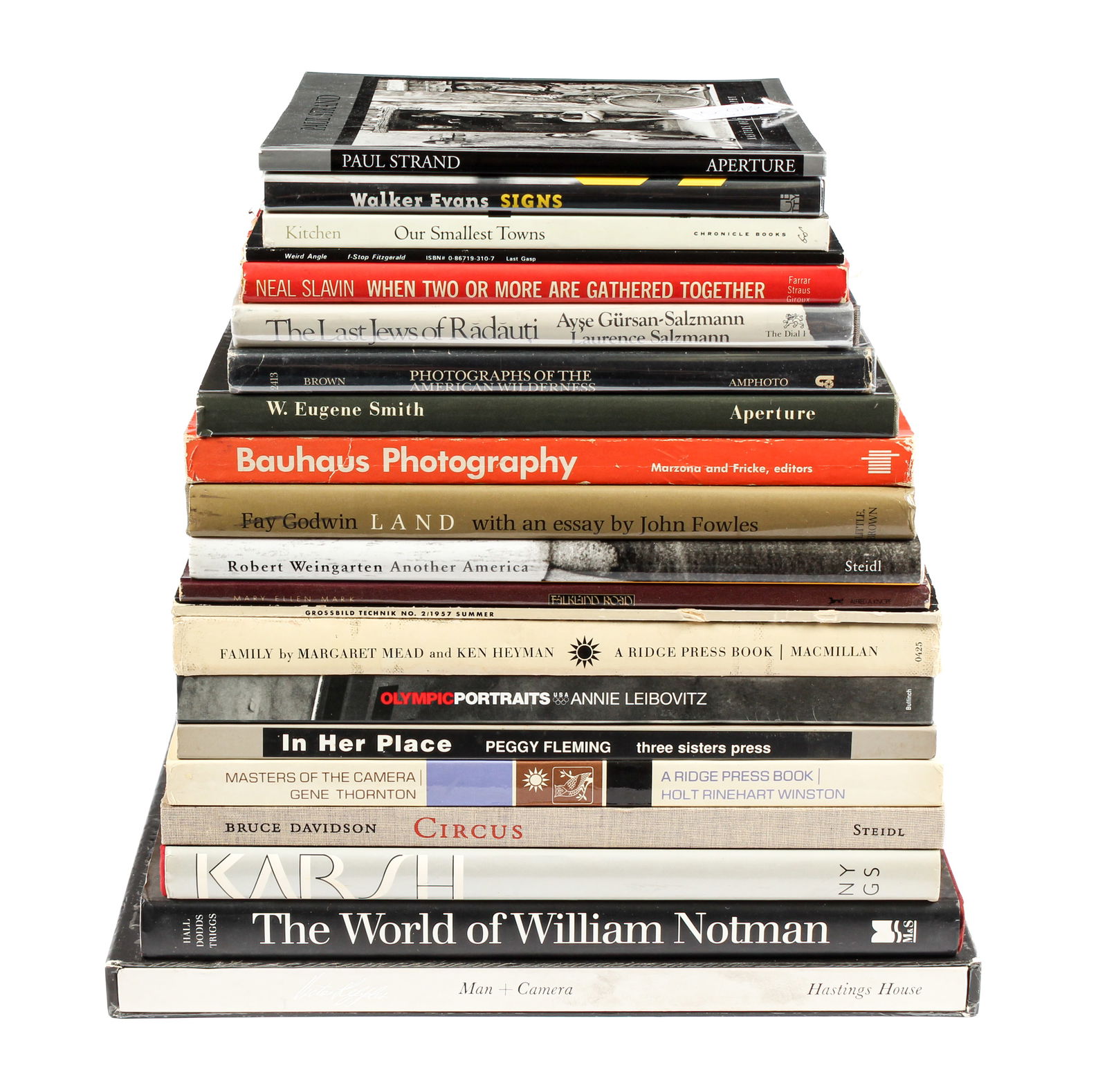 Twenty-One Photography Books and Monographs (1 of 5)