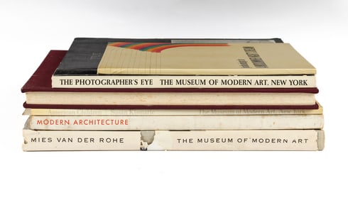 Six Musuem of Modern Art (MoMA) Publications and Books