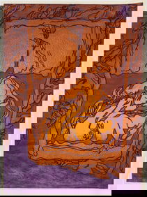 Patrice Vermeille (French, B. 1937) Signed Serigraph 'Isoles'