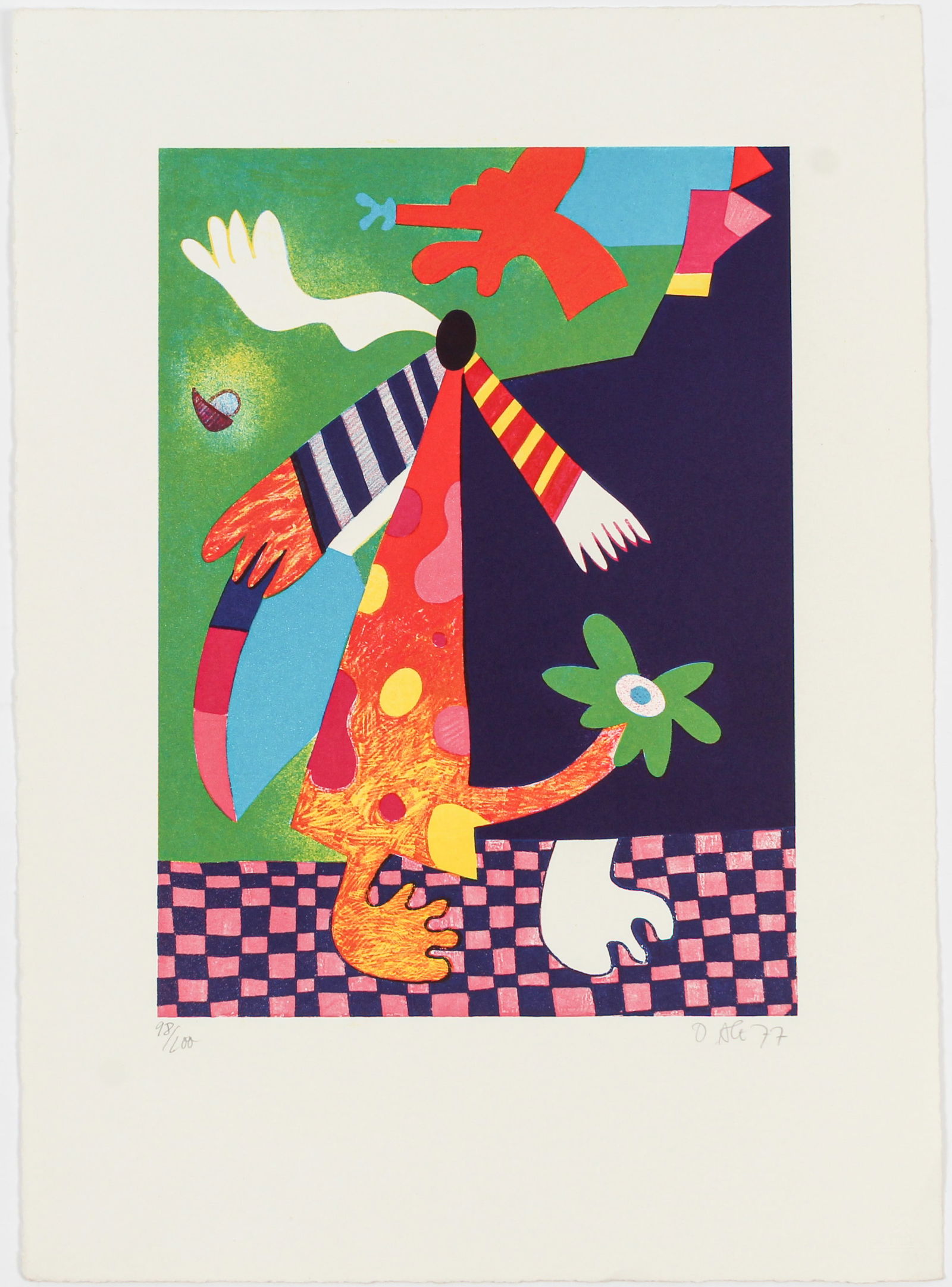 Otmar Alt (German, B. 1940) Signed Lithograph (1 of 2)