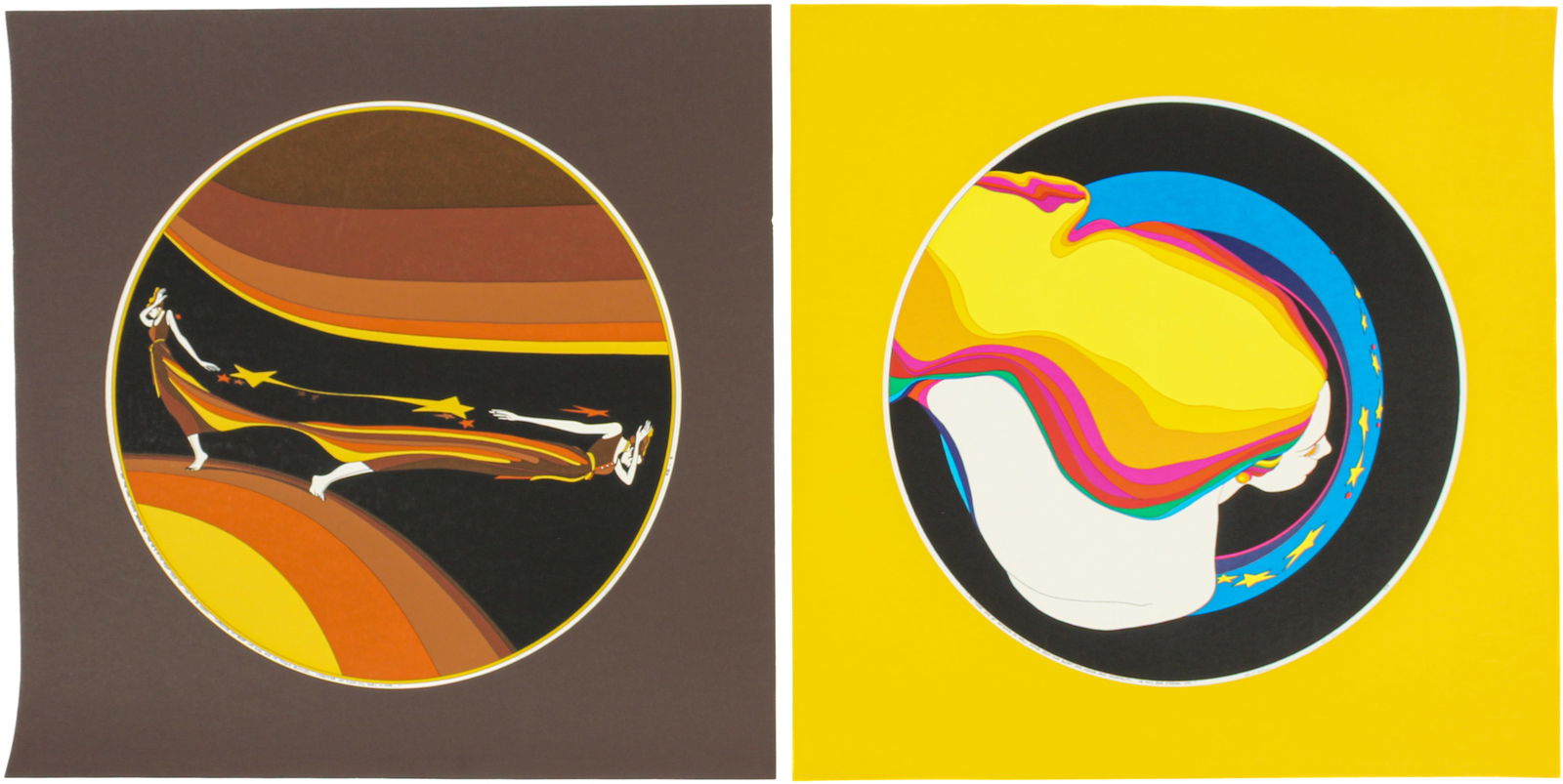 Two John Luke Eastman (American, 20th Century) Silkscreens, Signed Limited Edition (1 of 10)