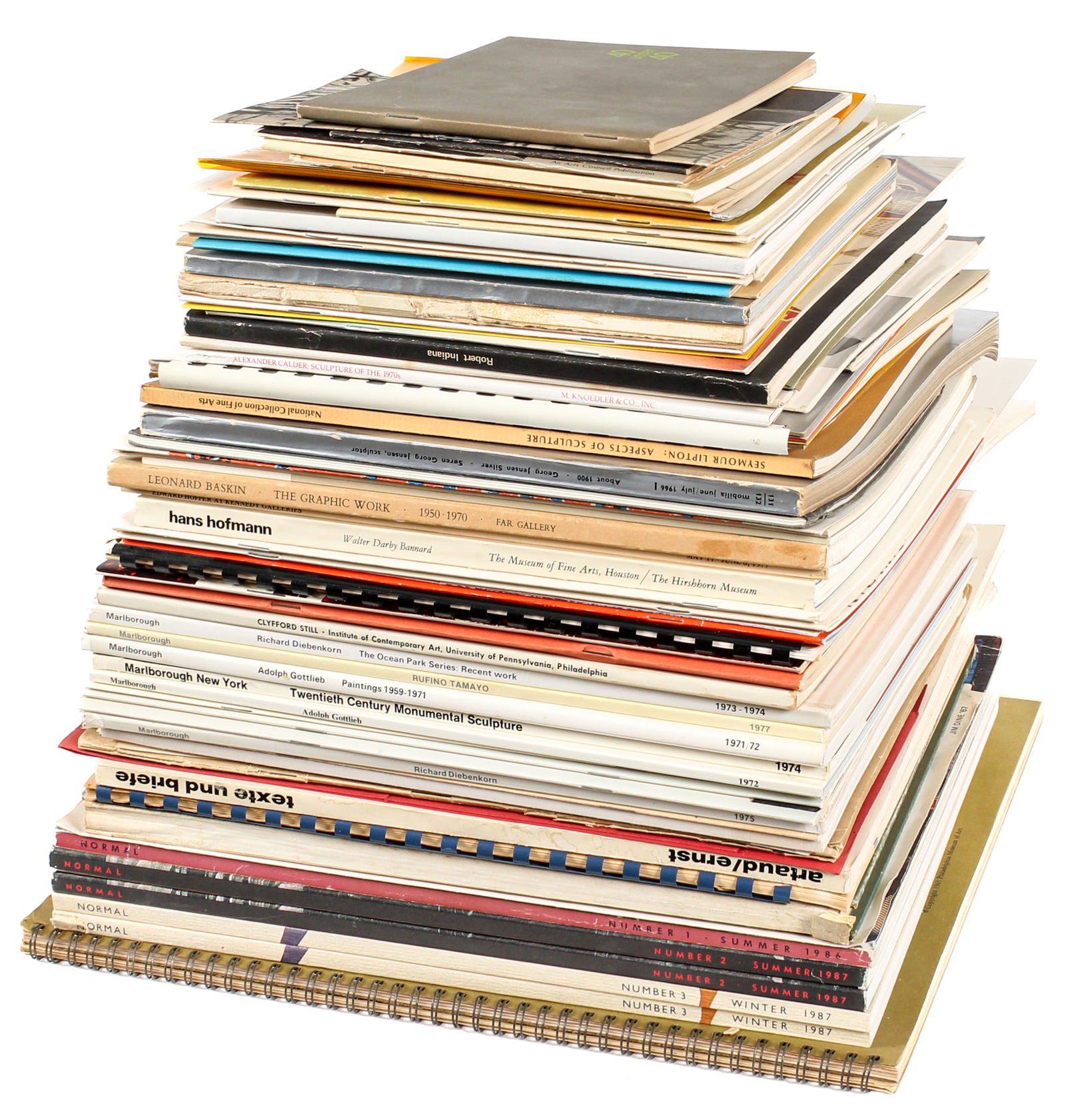 Seventy-Nine Exhibition Catalogs, Art Magazines, Art Mailers (1 of 13)