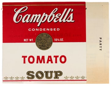 After Andy Warhol (American, 1928-1987) Rare Institute of Contemporary Art Campbell's Soup Cocktail