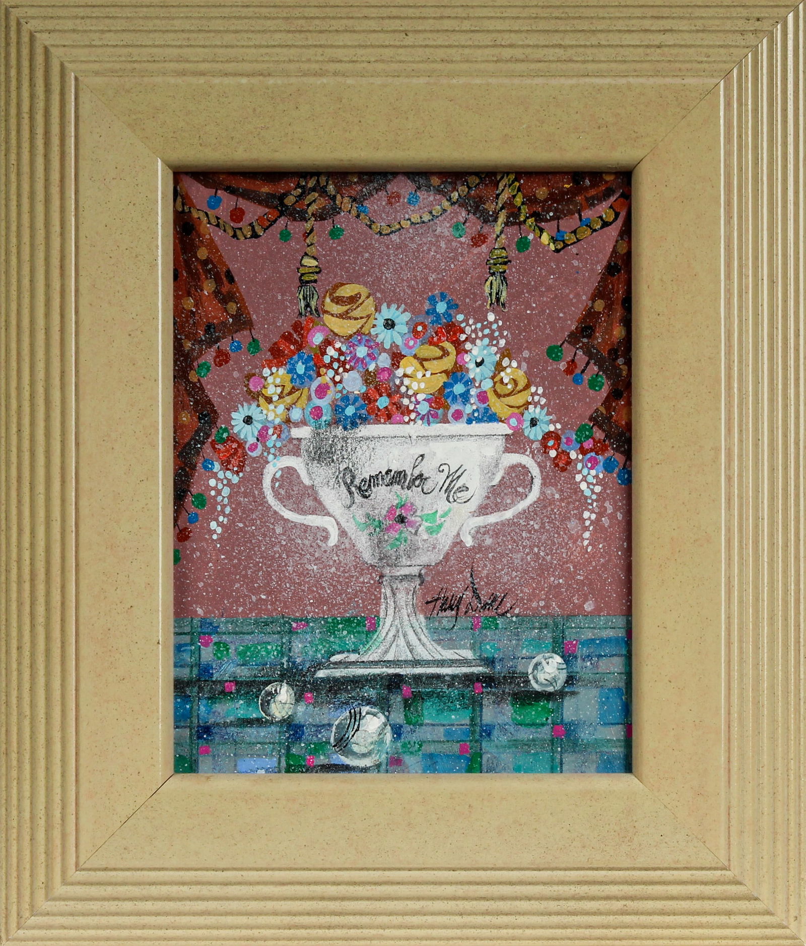 Harry Dunn (American, 1929-1998) Remember Me, Acrylic Painting (1 of 6)