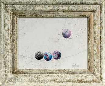 Harry Dunn (American, 1929-1998) Marbles, Painting