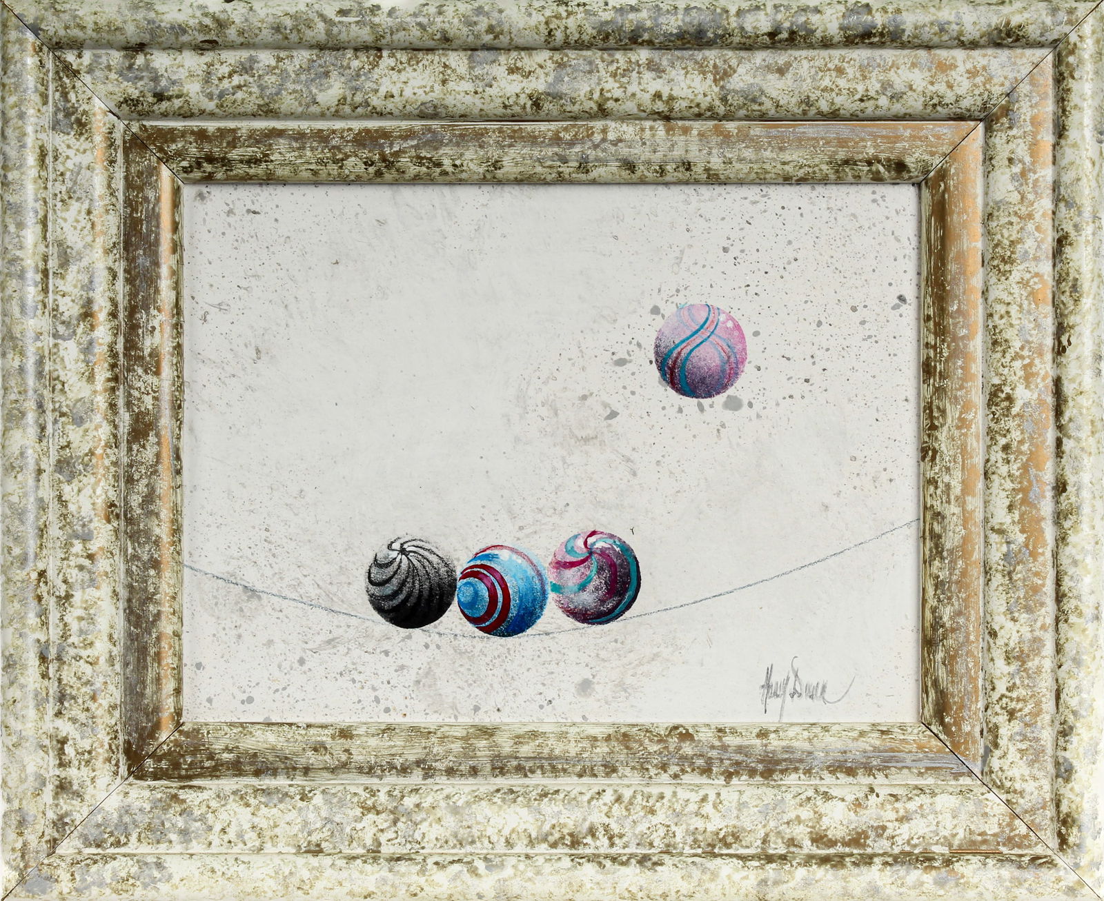 Harry Dunn (American, 1929-1998) Marbles, Painting (1 of 7)