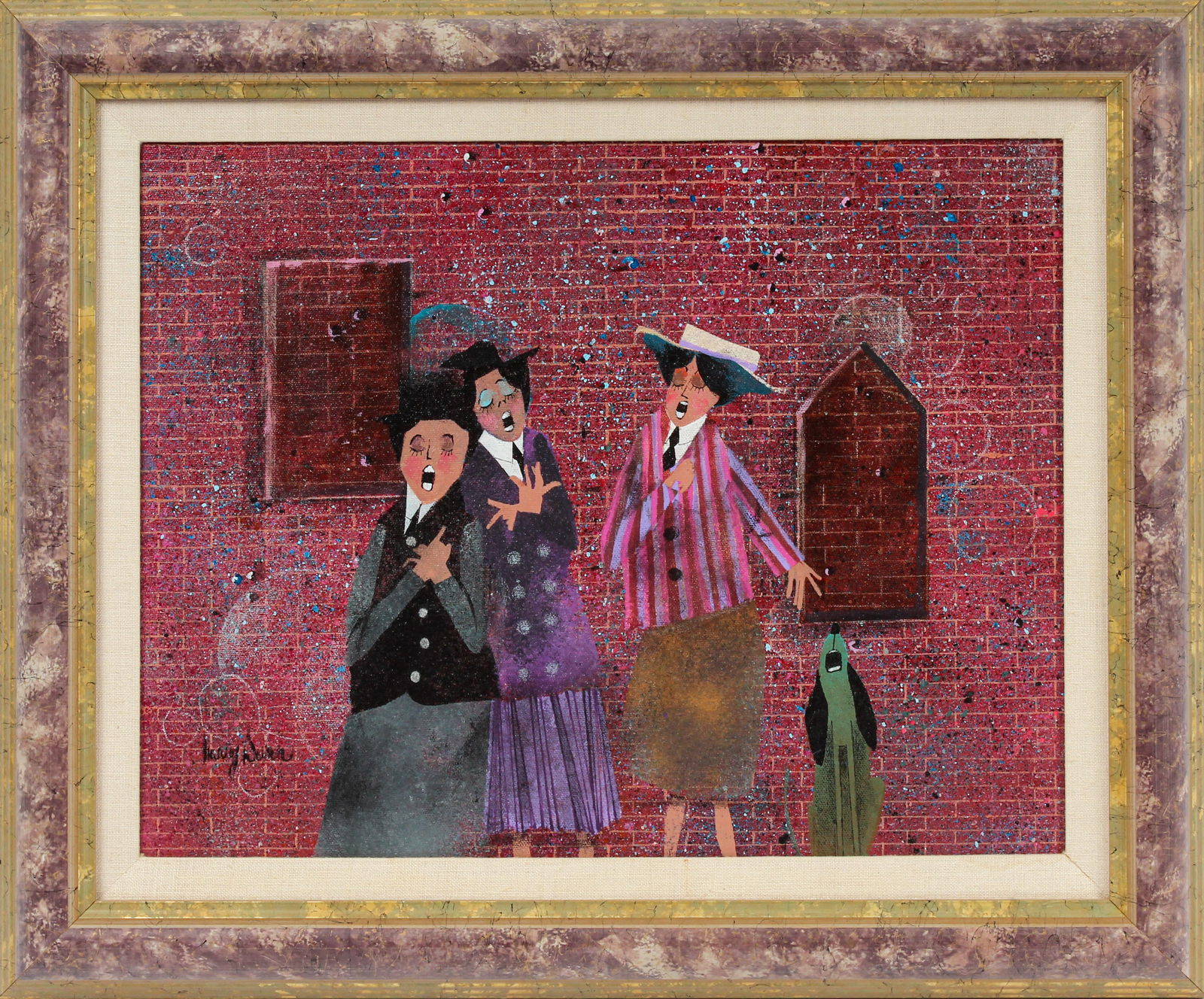 Harry Dunn (American, 1929-1998) Songs Our Mother Never Taught Us, Painting (1 of 13)