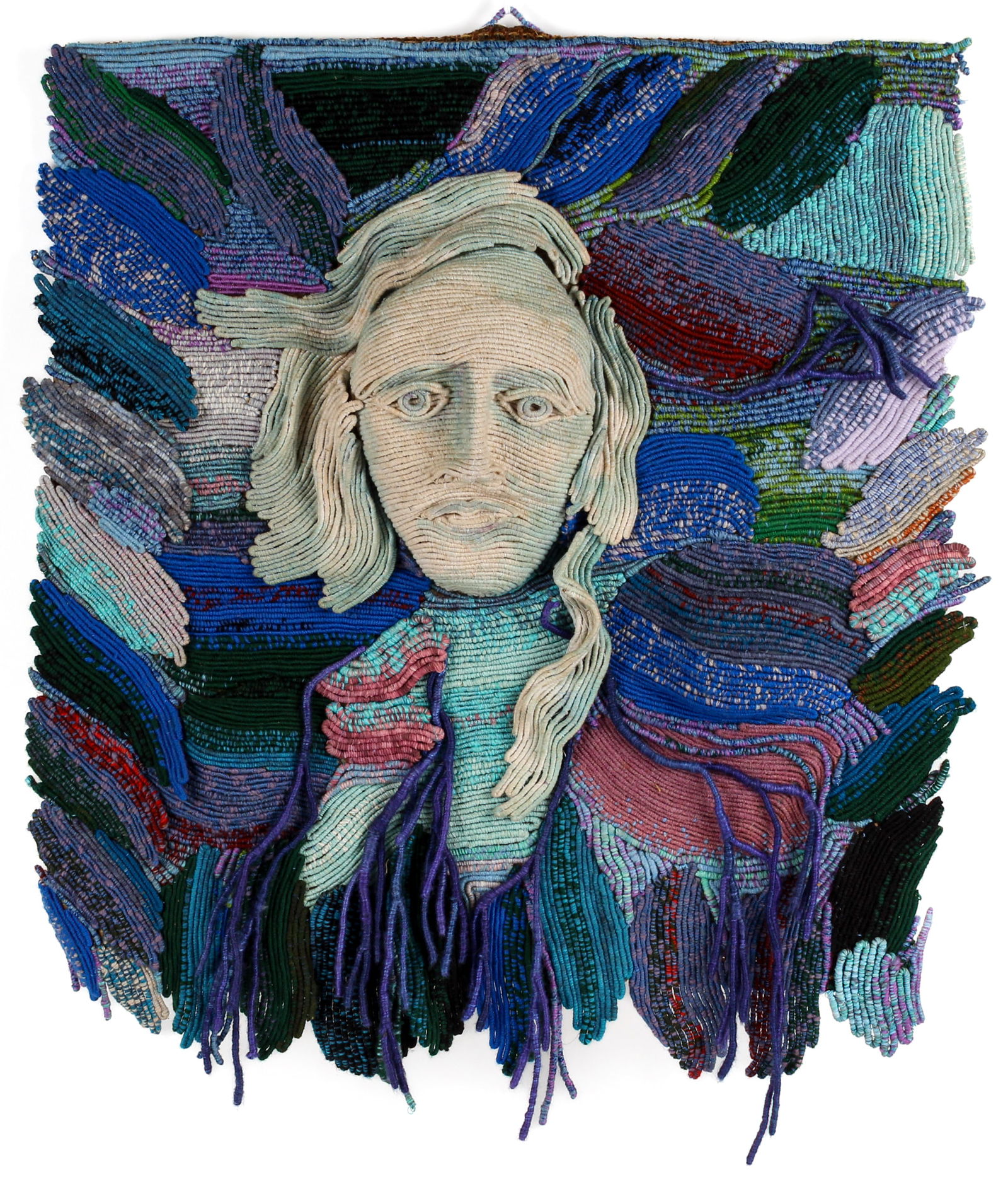 Ada Sutkus (Lithuanian, b. 1934) River Goddess Sculptural Fiber Art Wall Hanging (1 of 12)