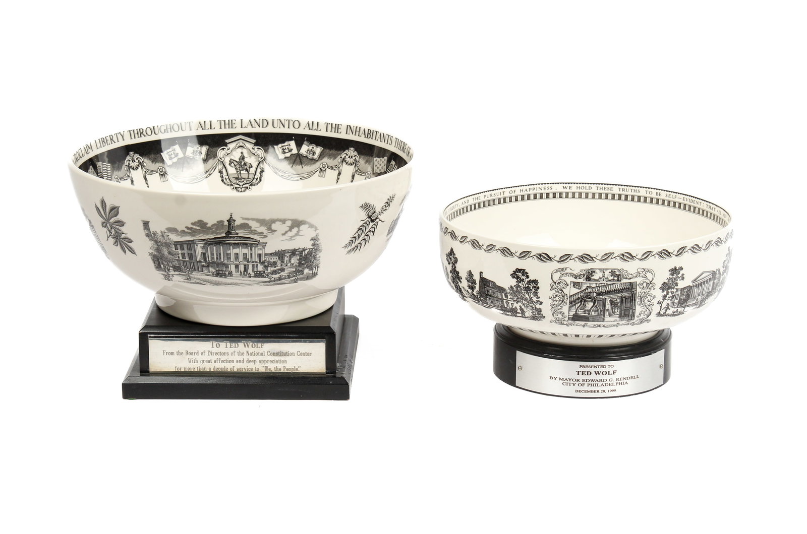 Wedgwood Liberty Bowl & Philadelphia Bowl (1 of 9)