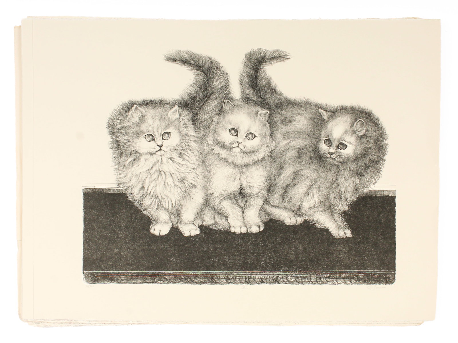 Christine McGinnis (American, 1937-2019) Trio, Seventy-Seven Etchings (1 of 5)