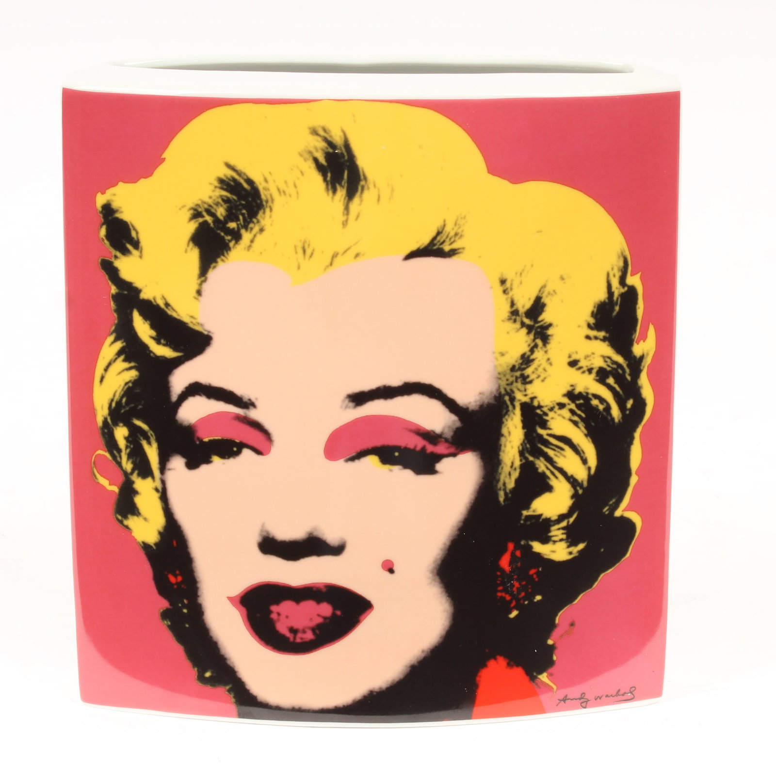After Andy Warhol Marilyn Monore Porcelain Rosenthal Studio-Line Vase (1 of 5)