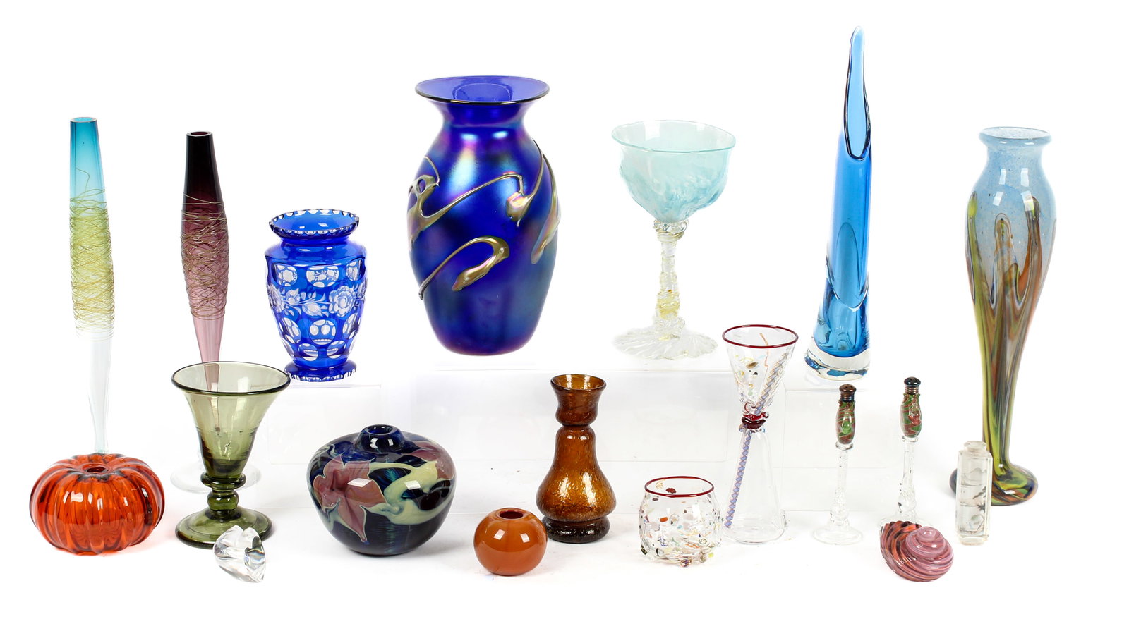 Art Glass Incl. Steuben, Herb A. Thomas, J. Byron (1 of 18)