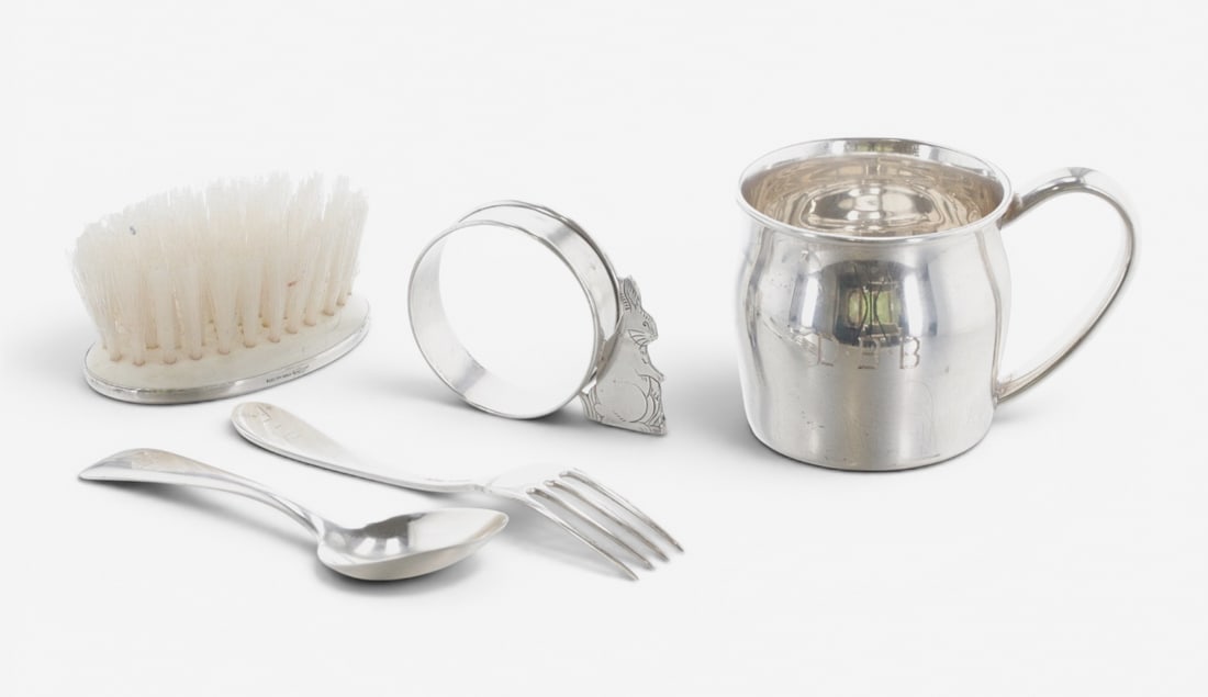Sterling Silver Children's Hollowware and Nursery Items (1 of 1)