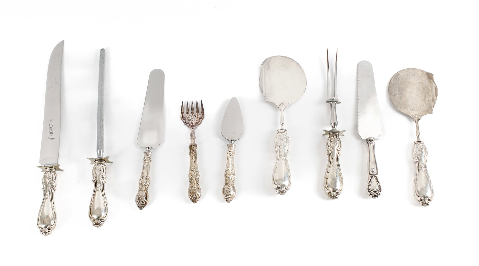 Group of Sterling Hollow-Handle Serving Pieces (1 of 7)