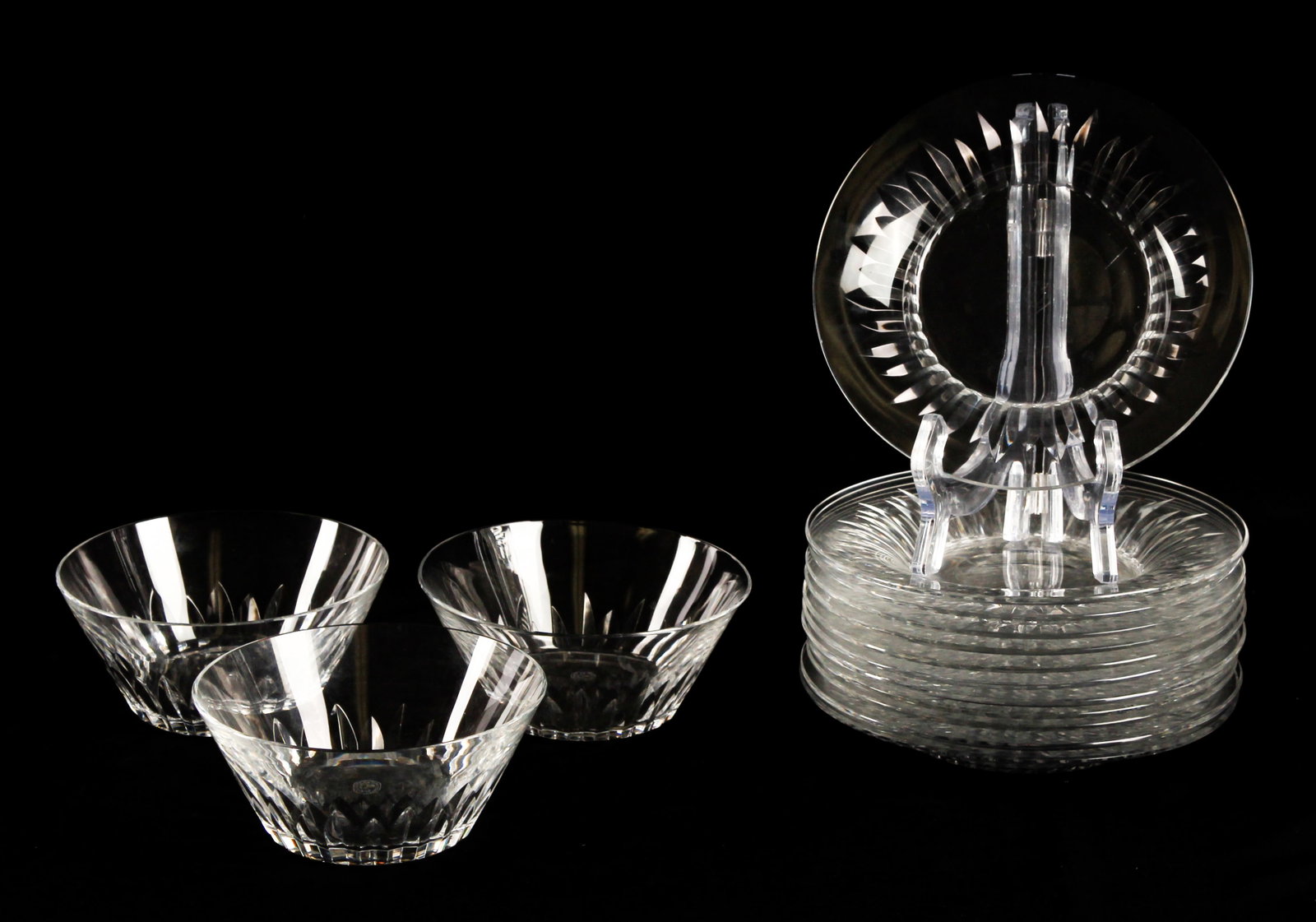 Baccarat Crystal Lorraine Dishes and Bowls (1 of 6)
