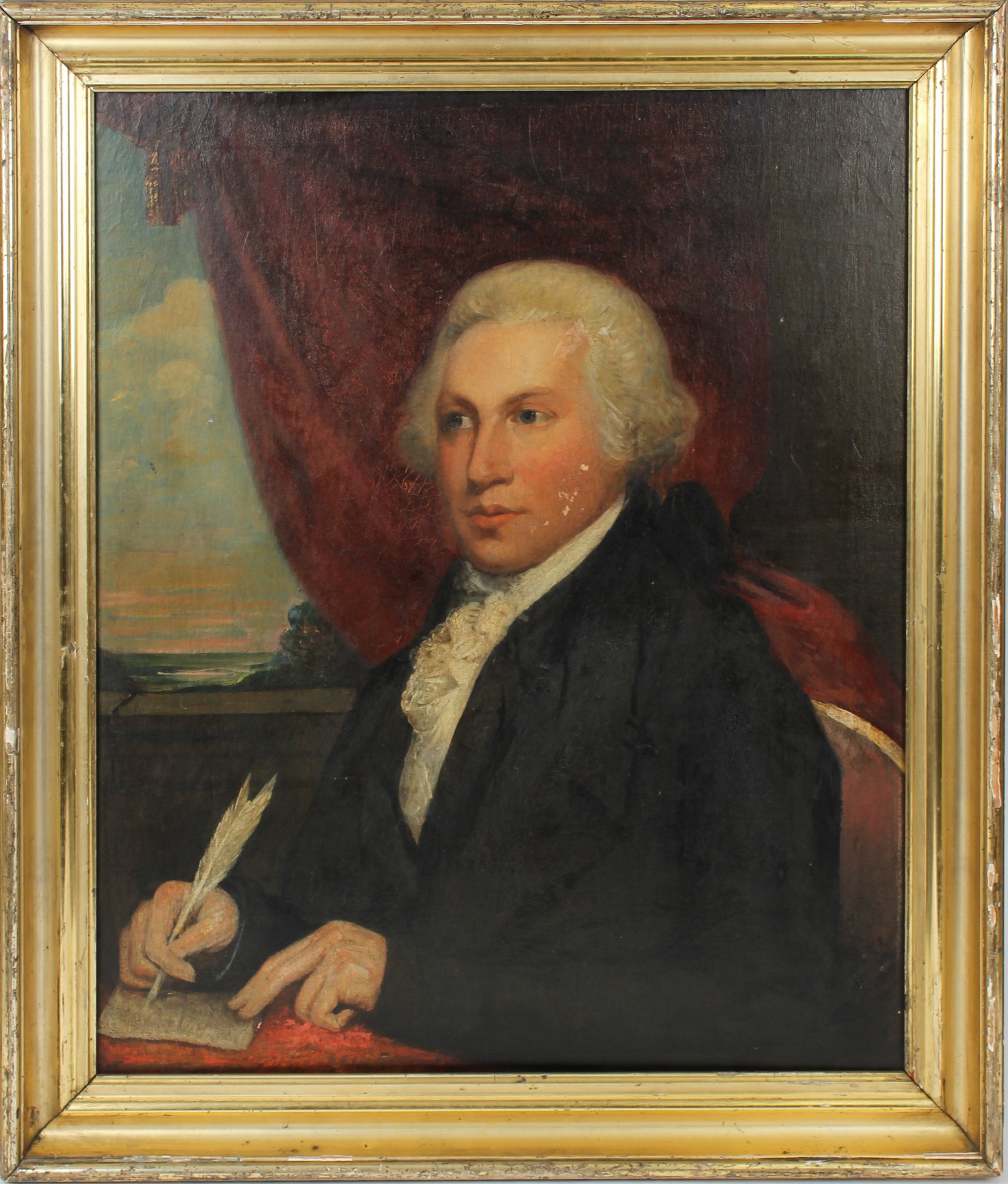 18th Century American School Portrait of a Gentleman (1 of 10)