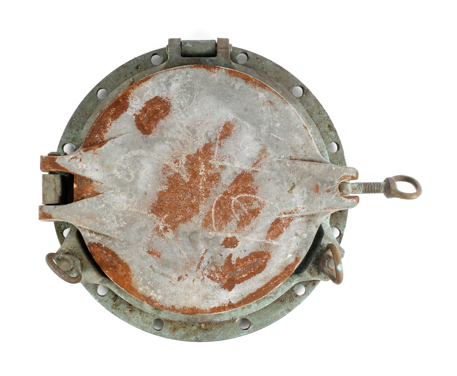 Antique Porthole with Swing Plate and Storm Cover (1 of 7)