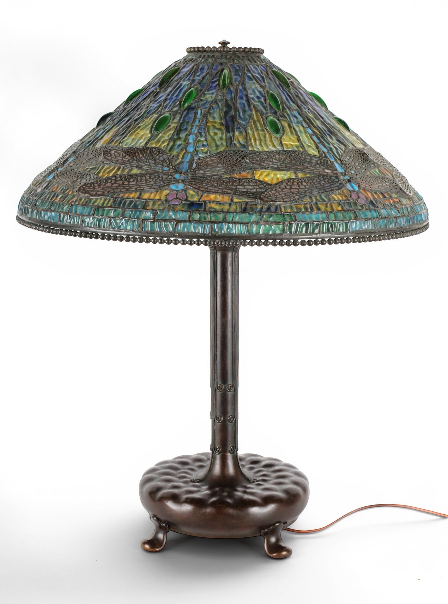 A Tiffany Style Dragonfly Lamp (1 of 10)