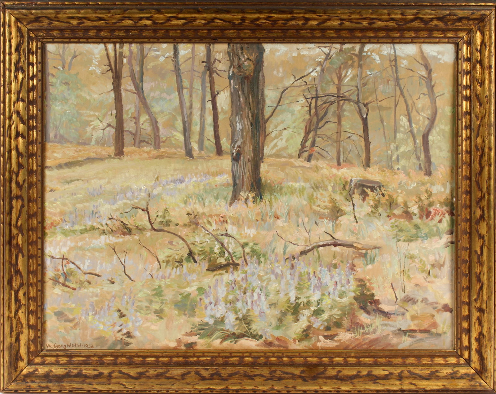 Wolfgang Wittich (German/American,1888-1963) Impressionist Landscape Painting (1 of 7)