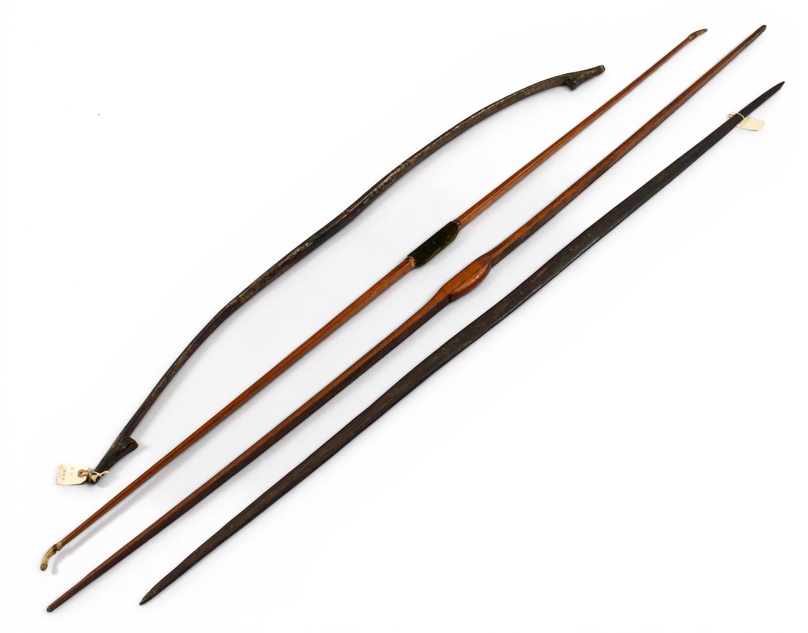 Four Archery Bows Incl. Ethnographic (1 of 4)