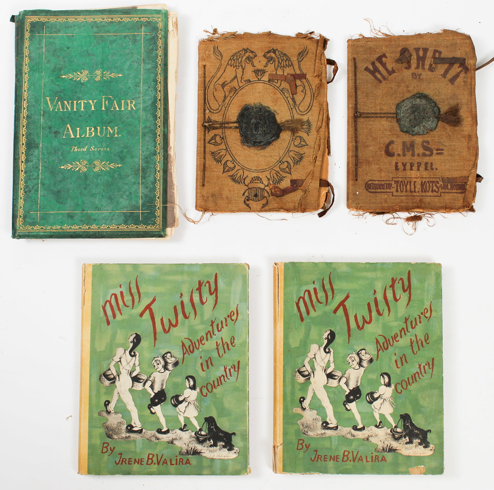 Collection of Rare Books, Incl. Vanity Fair Album (1 of 19)