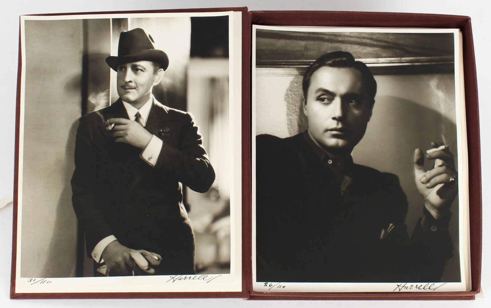 Two George Hurrell "Hurrell III" Portfolio Gelatin Silver Print Photographs (1 of 8)
