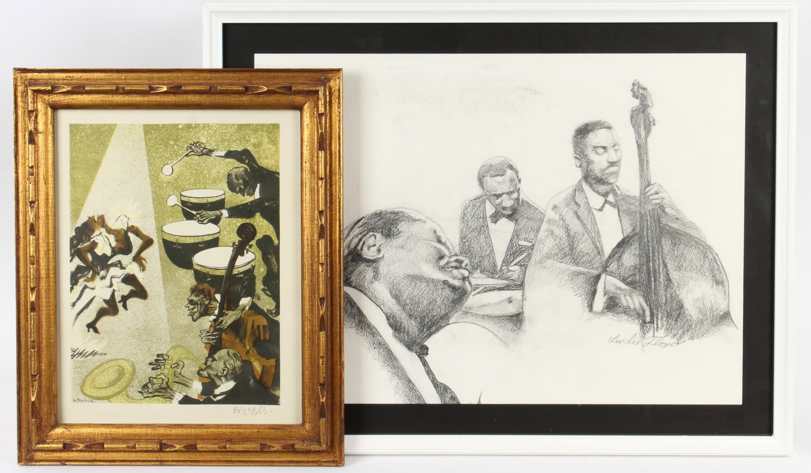 Two Jazz-Related Works, William Gropper, Leslie Floyd (1 of 6)