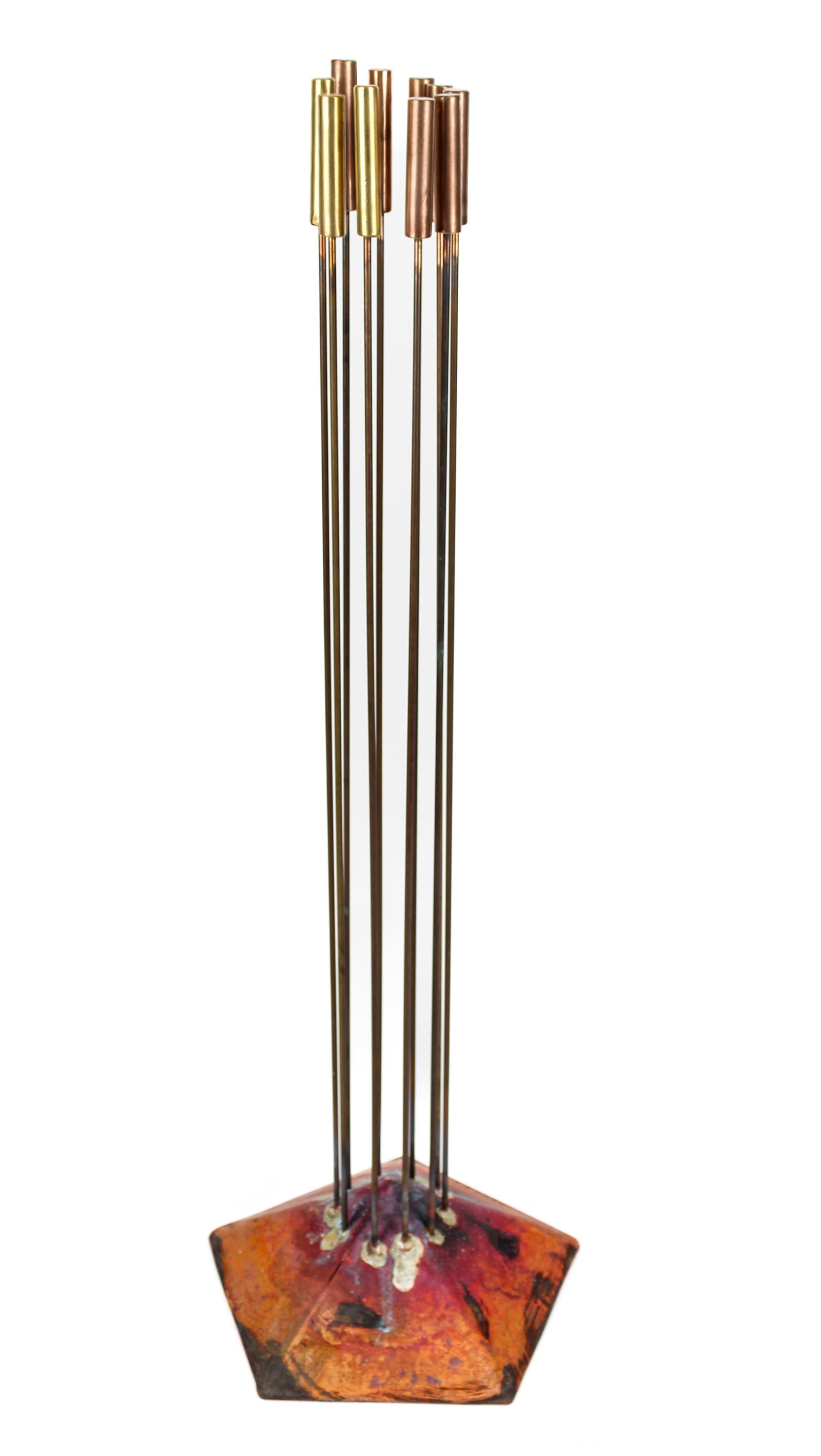 Val Bertoia (American, B.1949) Sound Sculpture, Sounds From a Tentagon (1 of 9)